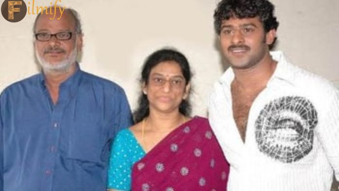 Prabhas: Such a great talent in Prabhas's mother Siva Kumari.. Fans Fida..!