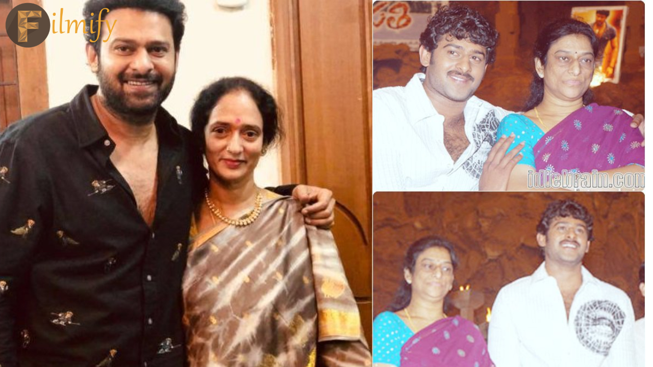 Prabhas: Such a great talent in Prabhas's mother Siva Kumari.. Fans Fida..!