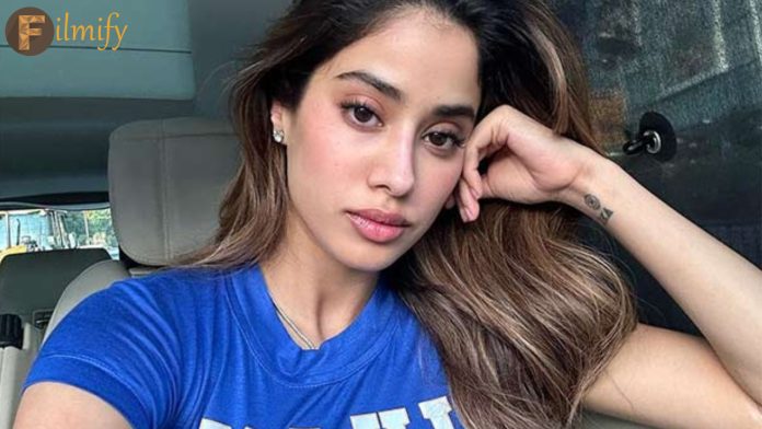 Janhvi kapoor: Janhvi is paralyzed..fans in shock..!