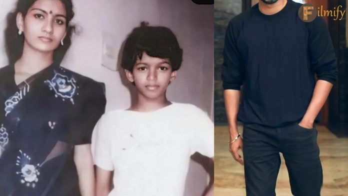 The boy seen in this photo is a Tamil star hero.. Do you remember anyone?