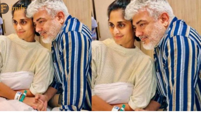 Ajith Kumar: Wife in hospital.. Fans in shock..!