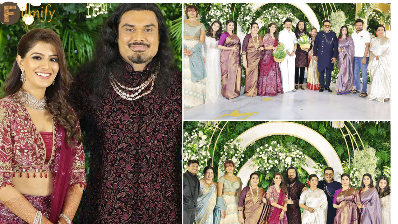 Varalakshmi: Grand reception of Varalakshmi Sarath Kumar.. Attending celebrities go..!