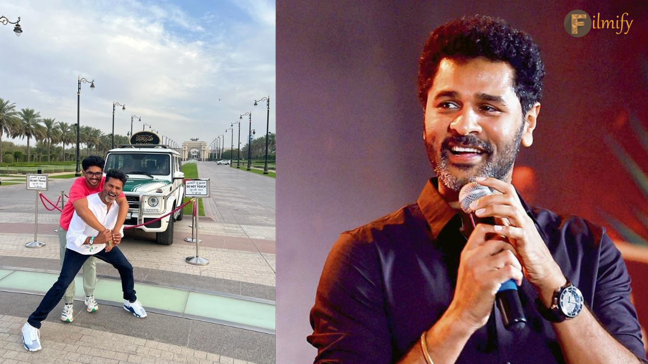 prabhudeva son photo viral in social media