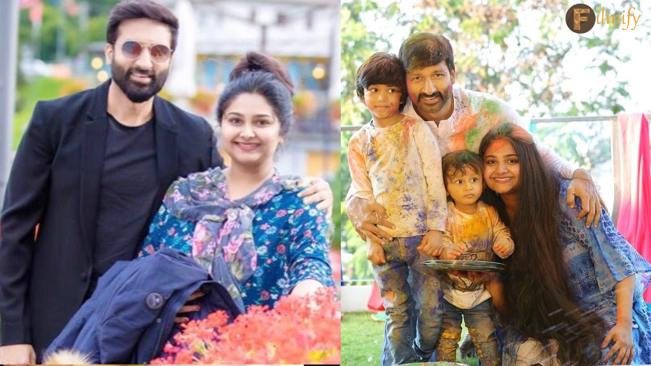 gopichand son photos viral in social media