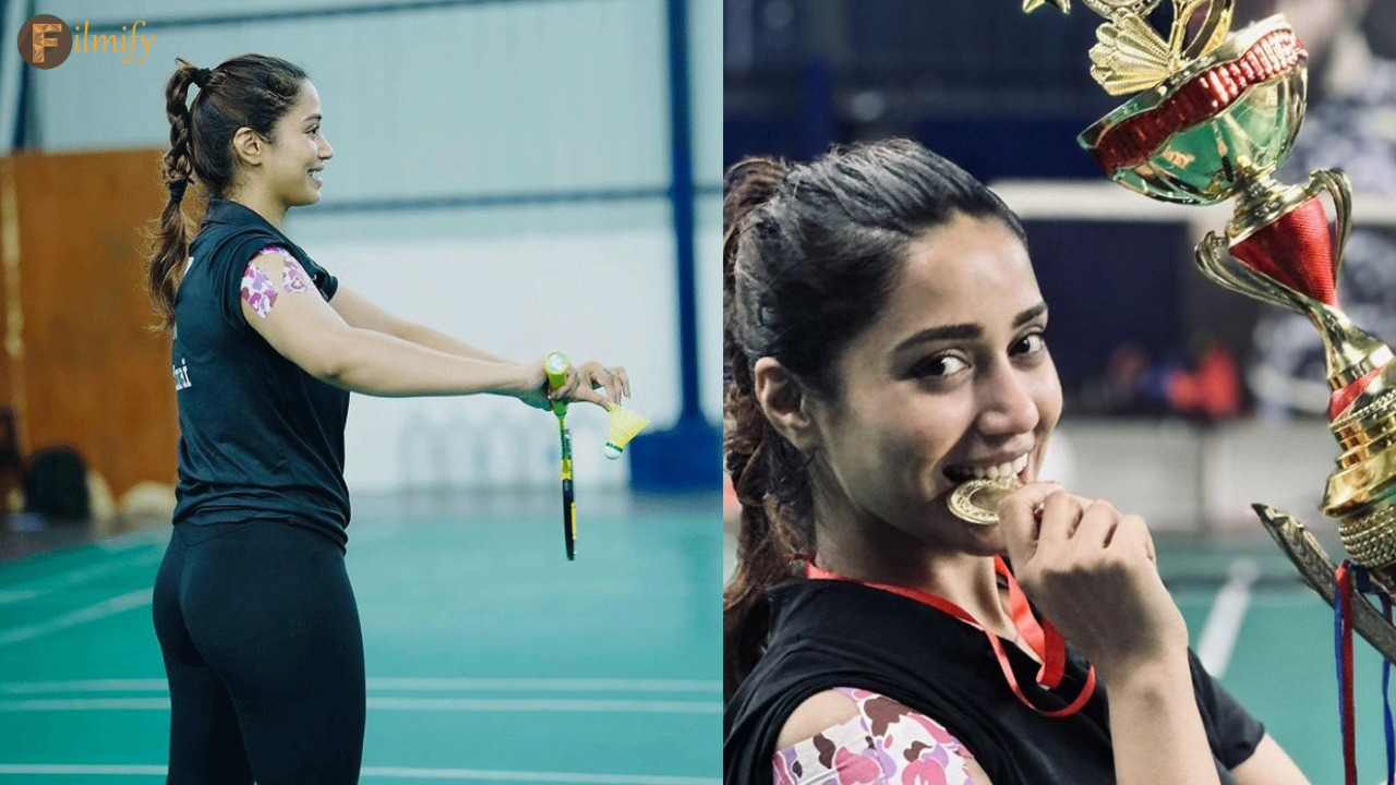 Niveda Petherage Badminton Photos Viral Social Media