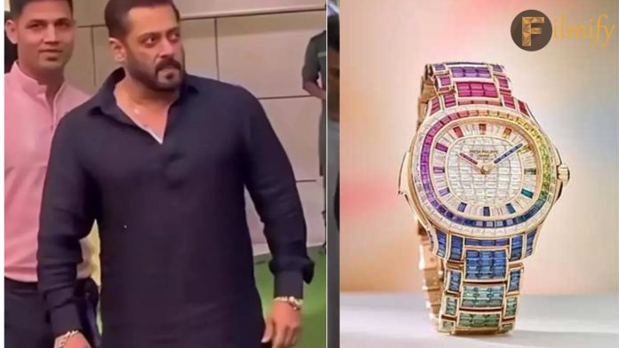 Salman Khan: A village can be adopted with the cost of a watch worn by Salman Khan..!