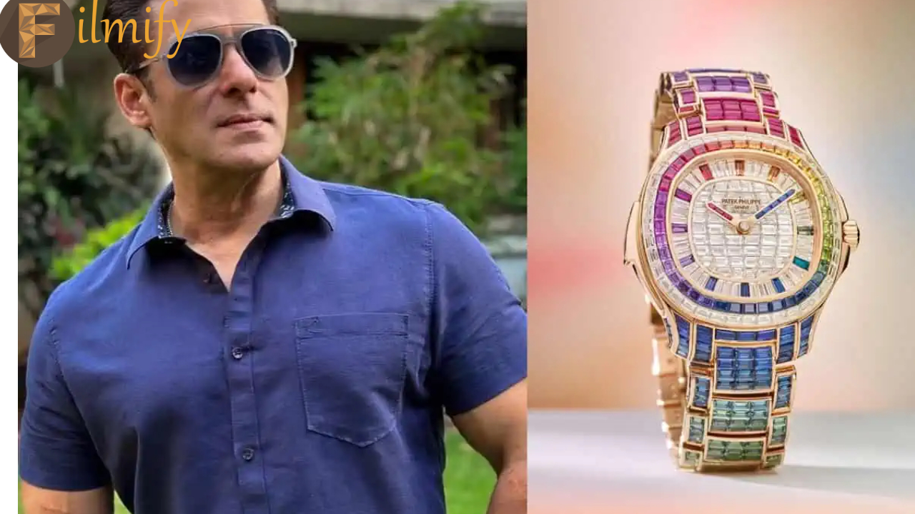 Salman Khan: A village can be adopted with the cost of a watch worn by Salman Khan..!