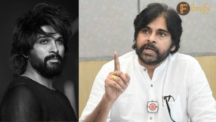 Pawan insulted Bunny at the time when he got the National Award... Is that why he got away from Mega Family?