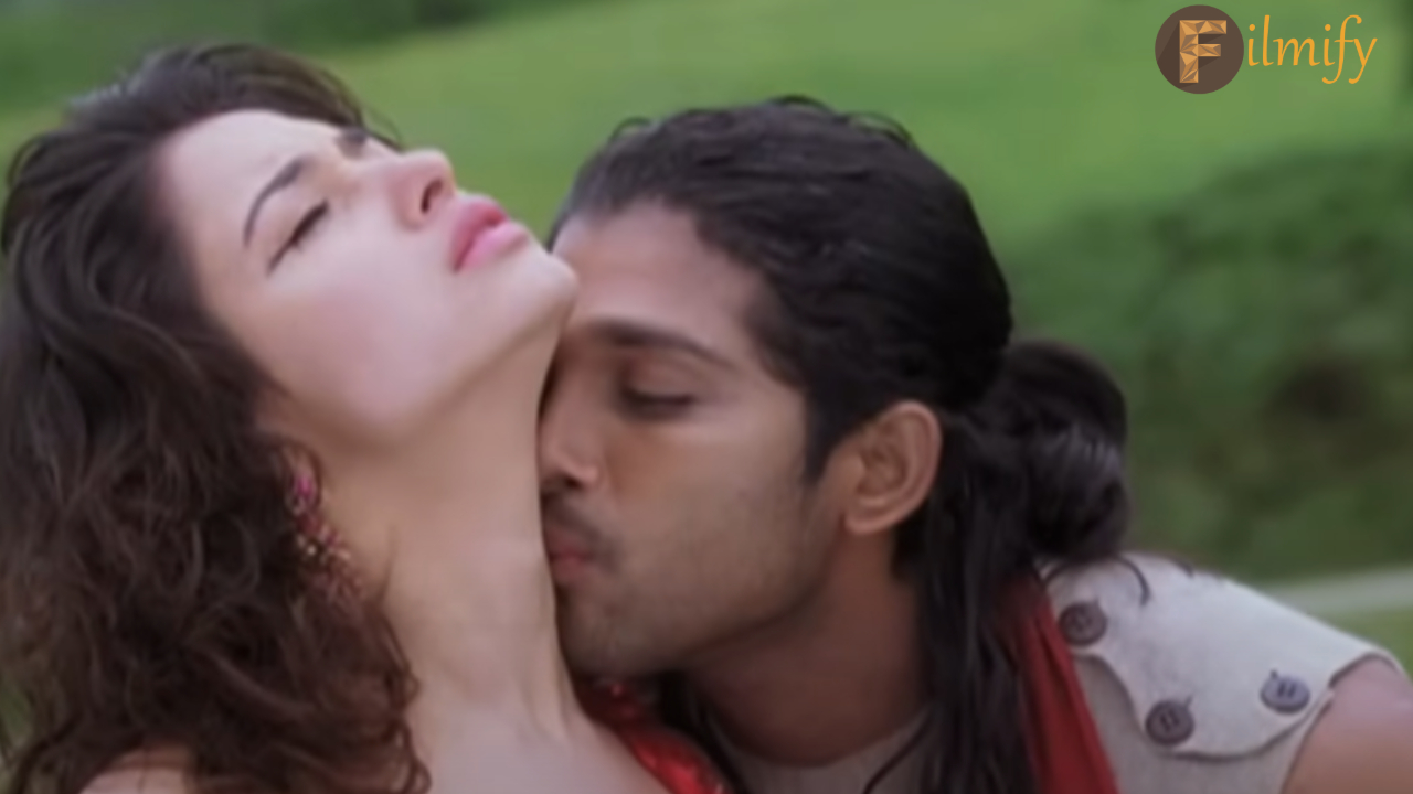 These are the heroines who acted in lip lock scenes with Allu Arjun