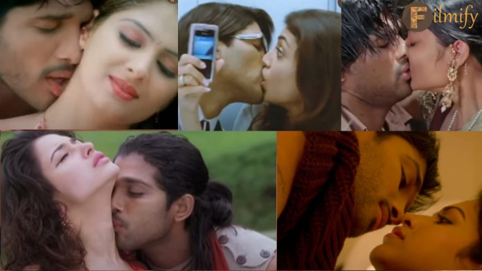 These are the heroines who acted in lip lock scenes with Allu Arjun