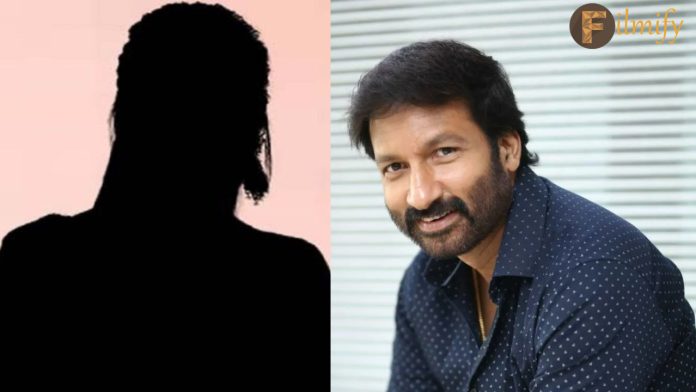 Do you know that heroine is Gopichand's first crush