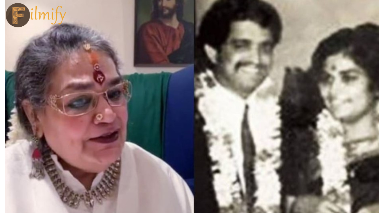 Usha Uthup: Popular singer who lost her husband.. Shocked in the industry..!