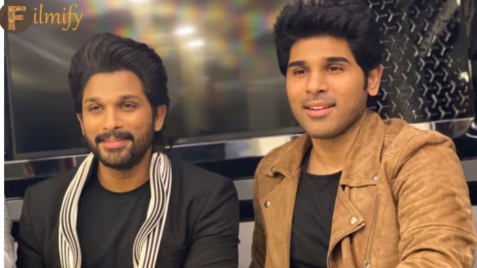 Allu Sireesh: Sirish who insulted Bunny. Look at him and learn..?