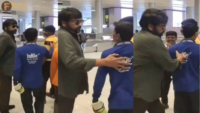 Chiranjeevi Rude Behaviour: Megastar behaved rudely with fans.. Unexpectedly..?