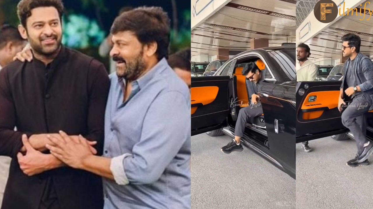 Ram Charan Car : Charan who bought an expensive 'Rolls Royce'... Do you know how many people in Telugu States have it...?