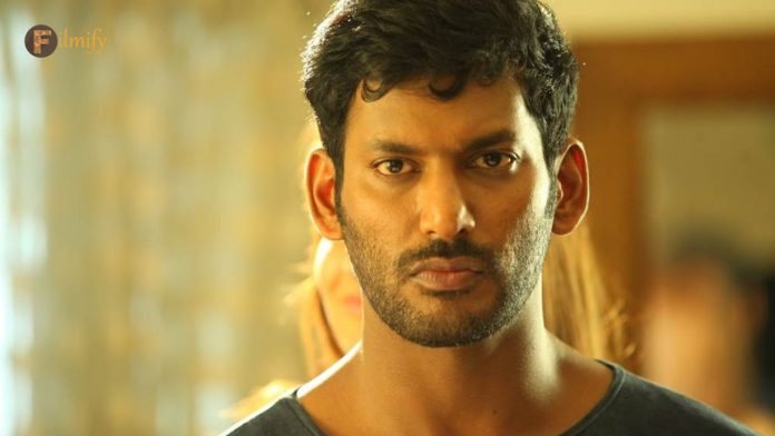 Hero Vishal: Vishal as the villain in that Telugu movie.. Who is the hero..?