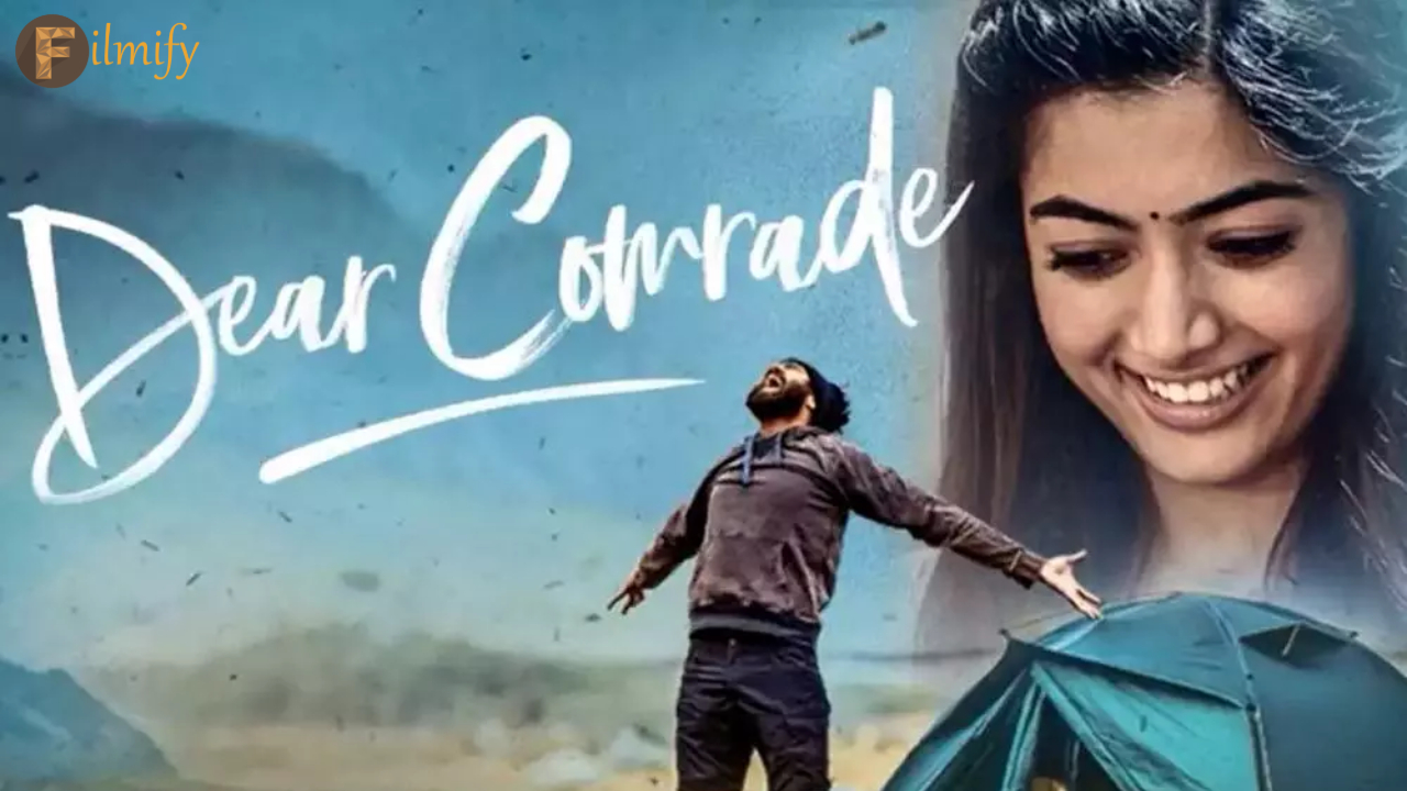 5 Years For Dear Comrade : Rashmika's emotional post.. Haunting old memories..?