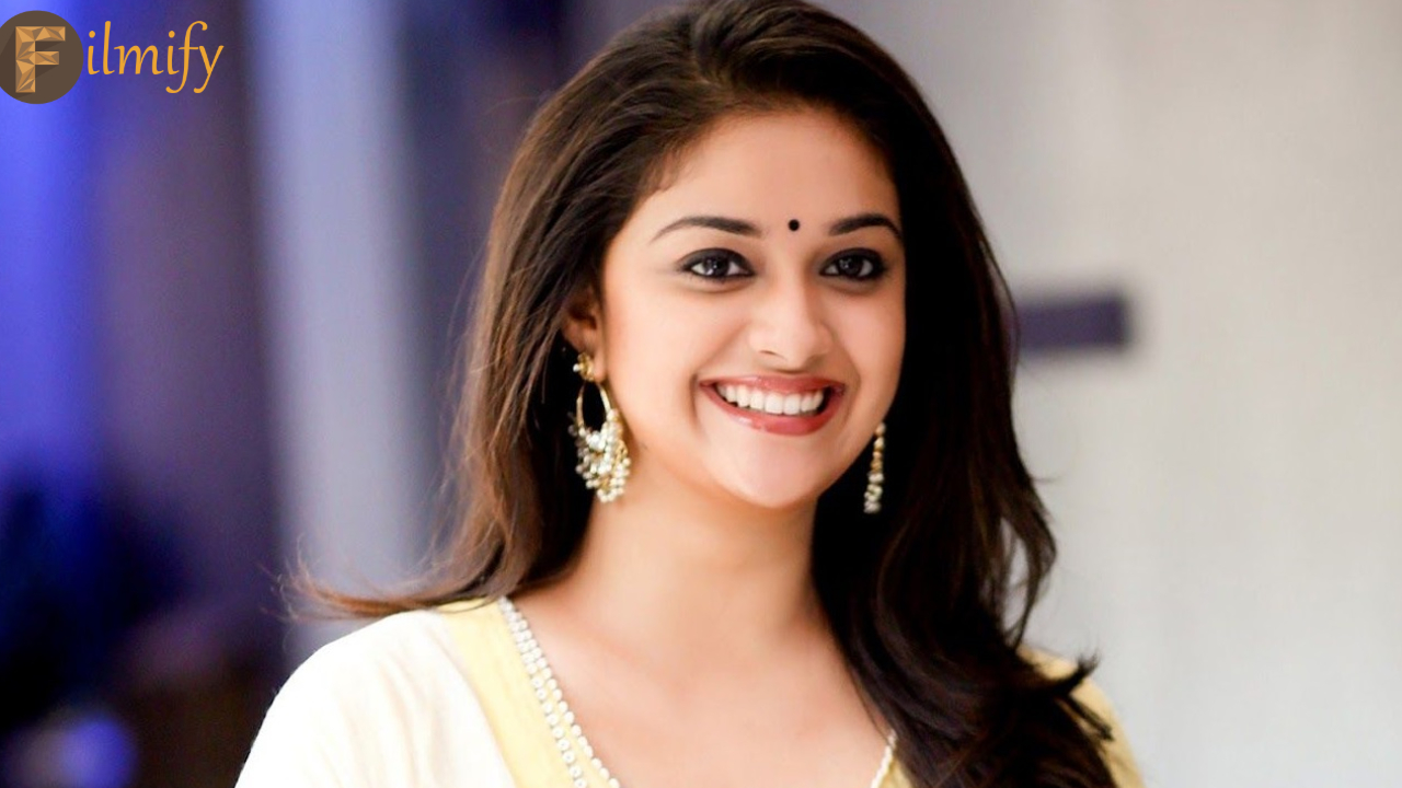 Keerthi Suresh: Mahanati who gave clarity on marriage for the first time.. Big Mudure..!