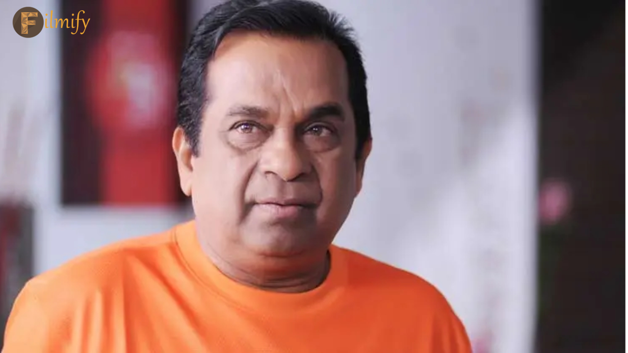 Brahmanandam: It's enough to see a girl.He also same..!