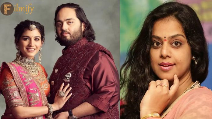 Ananth Ambani - Radhika merchant: TV actress who made such comments on marriage.. Video viral..!