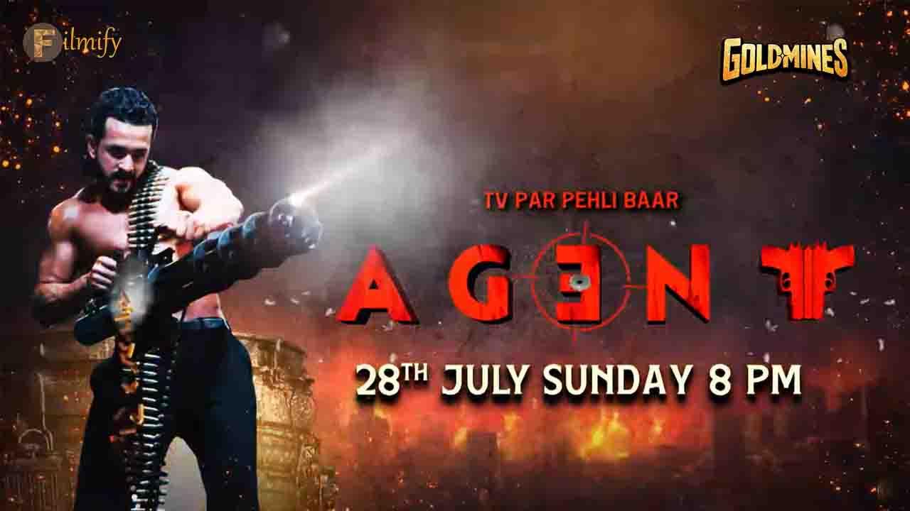 Agent Movie Hindi Television Premiere Update