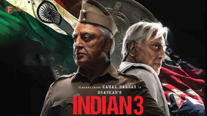 Shankar is reshooting the movie Indian3 due to the result of Indian2