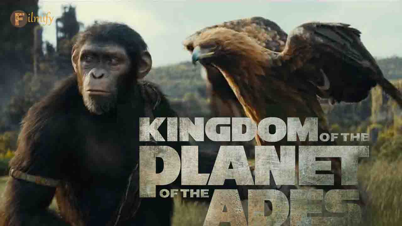 Kingdom of the Planet of the Apes Movie Streaming ON Apple OTT
