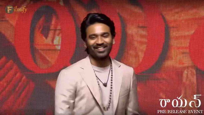 If Dhanush didn't do the role of Raayan, he would have done it with Rajinikanth