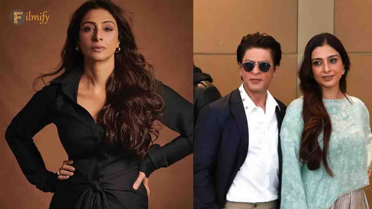 Tabu gave reasons for rejecting Shahrukh Khan's films