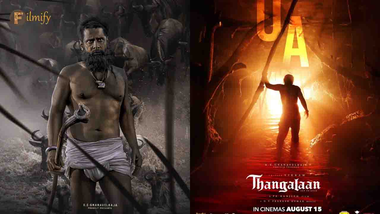 Chiyaan Vikram's Thangalaan movie Got U/A certificate 