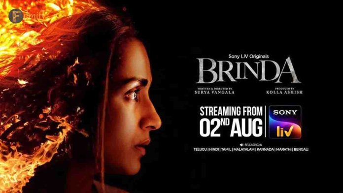 Trisha's web series Brinda will be streaming on Sony Liv on August 2