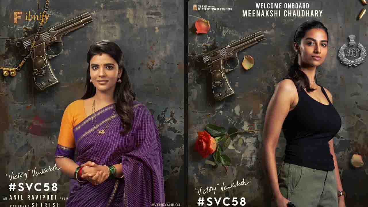 Aishwarya Rajesh and Meenakshi Chaudhary are playing heroines in Venky76 movie