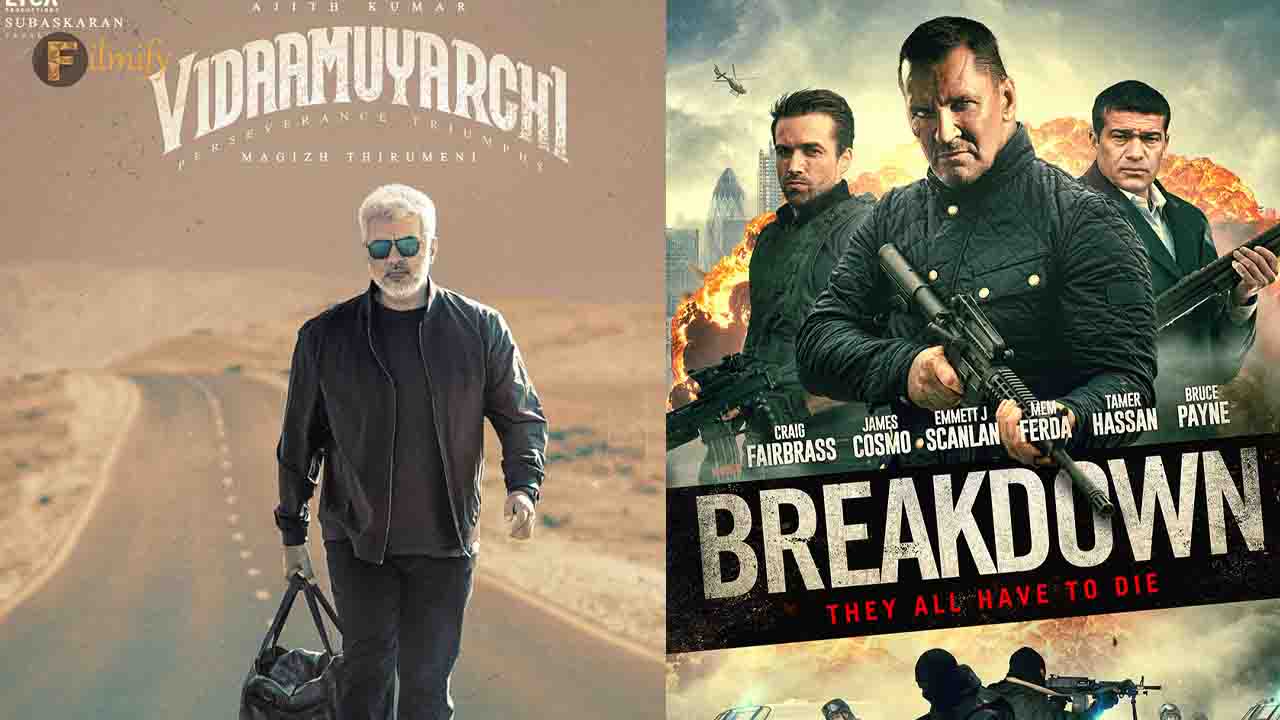 Is VidaaMuyarchi movie a copy of Hollywood movie?