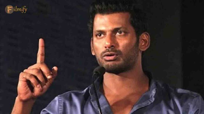 Kollywood star Vishal Fire on Tamil Producers Council & governament