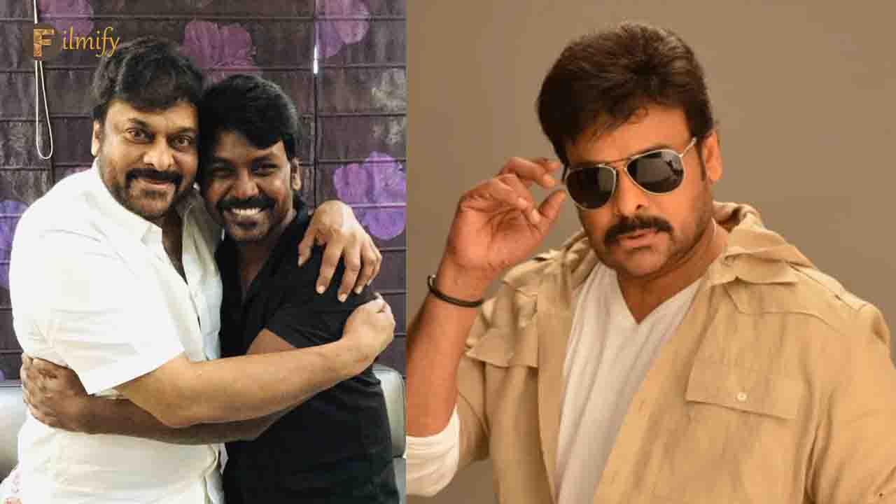 Raghava Lawrence choreographing Chiranjeevi in ​​Vishwambhara