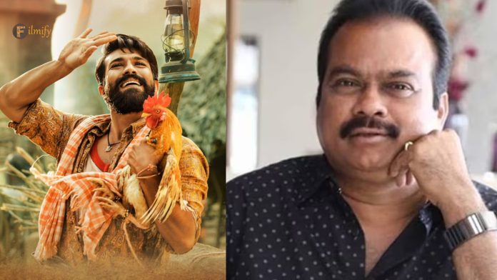 DVV Danayya : Tears came to my eyes while watching the shooting of Rangasthalam