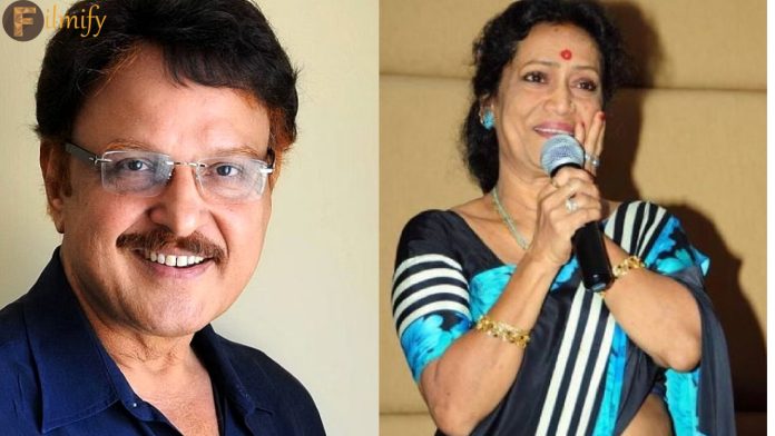 Sarath Babu: Not Ramaprabha. Sarath Babu who also married her.. Who..?