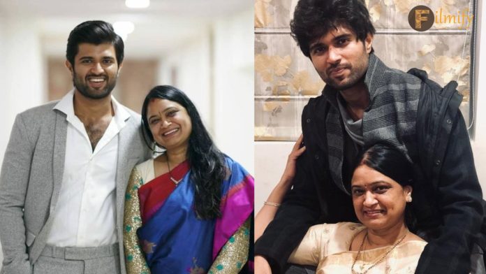 Did you know that Vijay Devarakonda's mother acted in a movie?