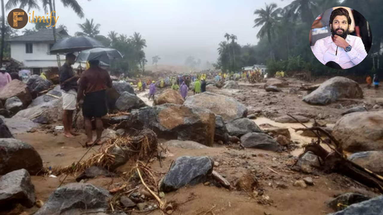 Allu Arjun announced huge help to Kerala flood victims