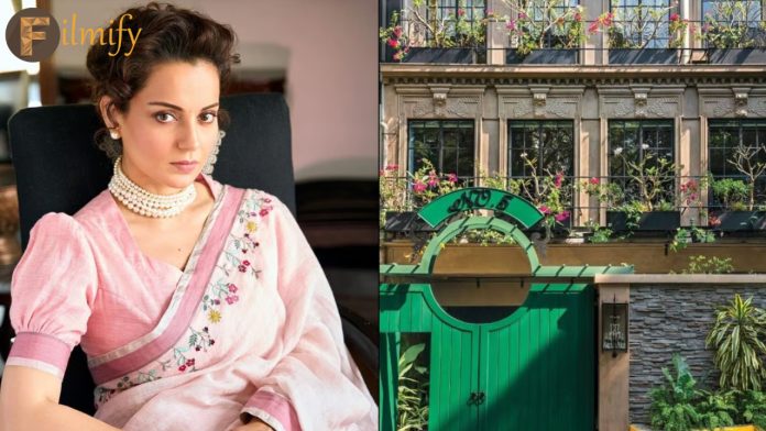 Kangana Ranaut: Bollywood queen in debt.. expensive bungalow for sale..!