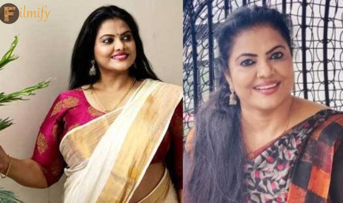 Mollywood: Unable to fulfill the wishes of those four people, they left Chennai.. The actress revealed the names too..!