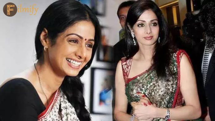 Sridevi Birth Anniversary: Is there such a big secret behind beauty.. Shock to know..?