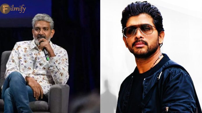 Is that person the reason why Rajamouli's movie with Allu Arjun didn't pan out?