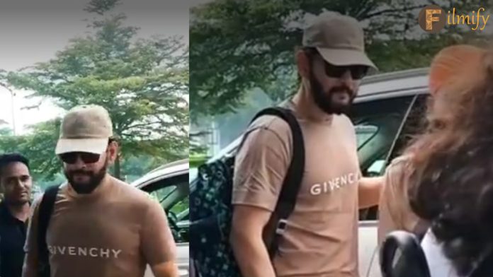 mahesh babu new look photos viral in social media