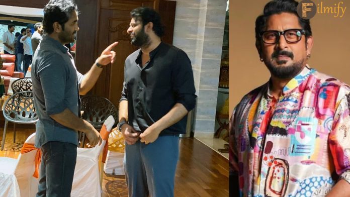 Manchu Vishnu.. Arshad Warsi who crashed his car on Prabhas.. Harsh letter to artist association..!