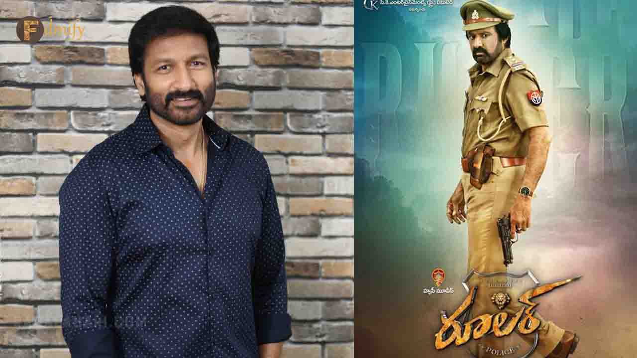 Gopichand is the first choice for Balakrishna Ruler movie