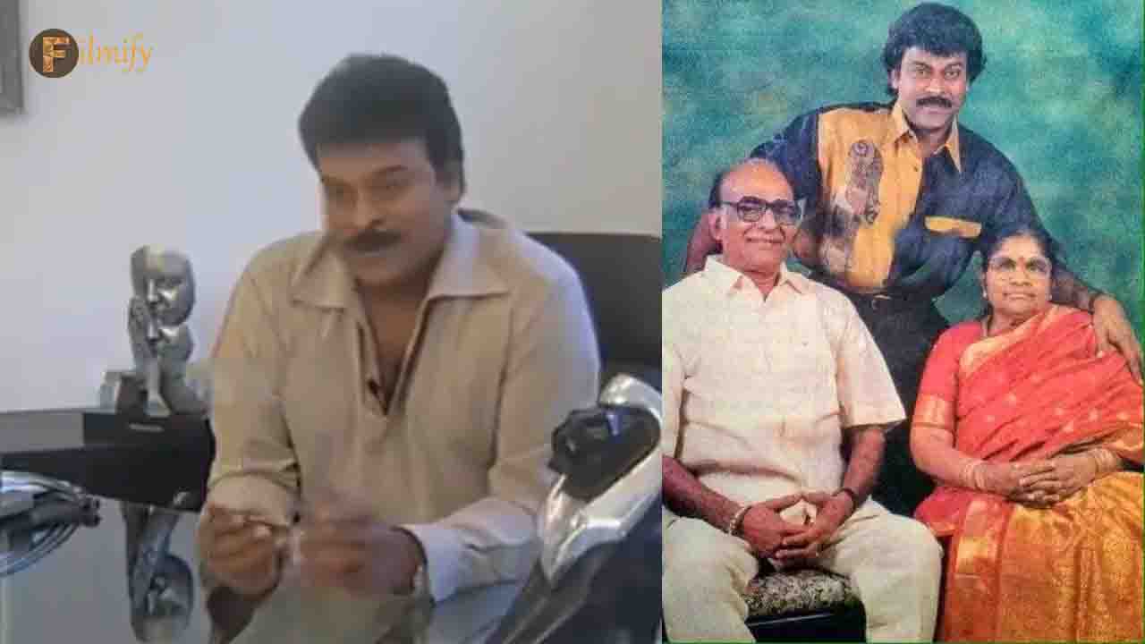 Chiranjeevi bought the first car in his life