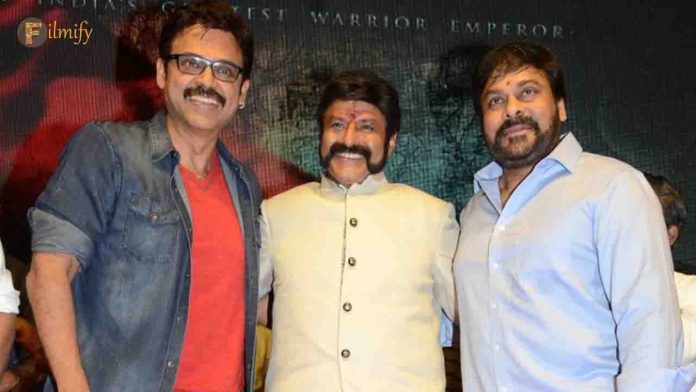 Chiranjeevi, Balakrishna, Venkatesh clash in 2025 Sankranthi War