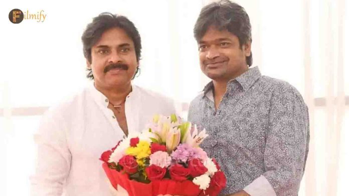 Pawan Kalyan as the guest of Mr Bachchan movie pre release event