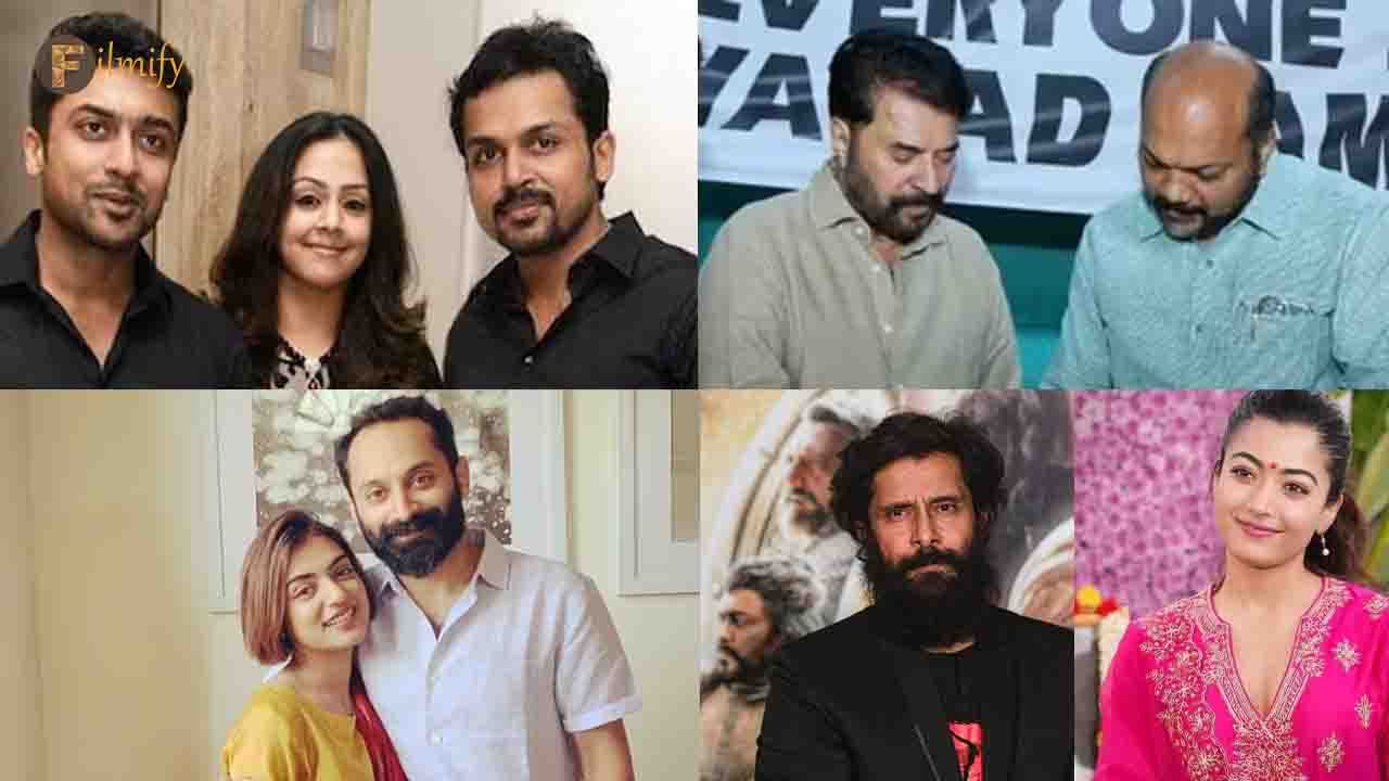 South Filmstars Donations For Wayanad Victims